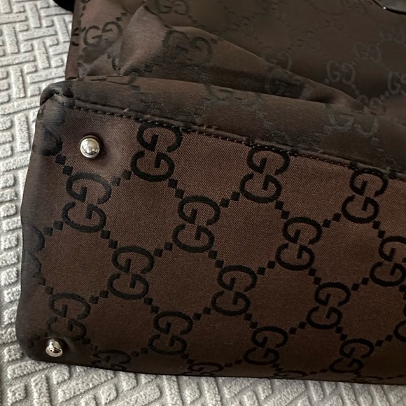 Vintage top handle Gucci bag. I used it to carry office files - Picture 5 of 14